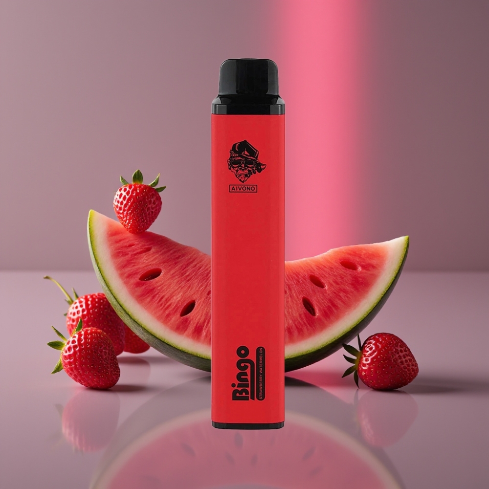 Aivono Aim Bingo 4000 Puffs 10mL 1000mAh Jahoda Meloun