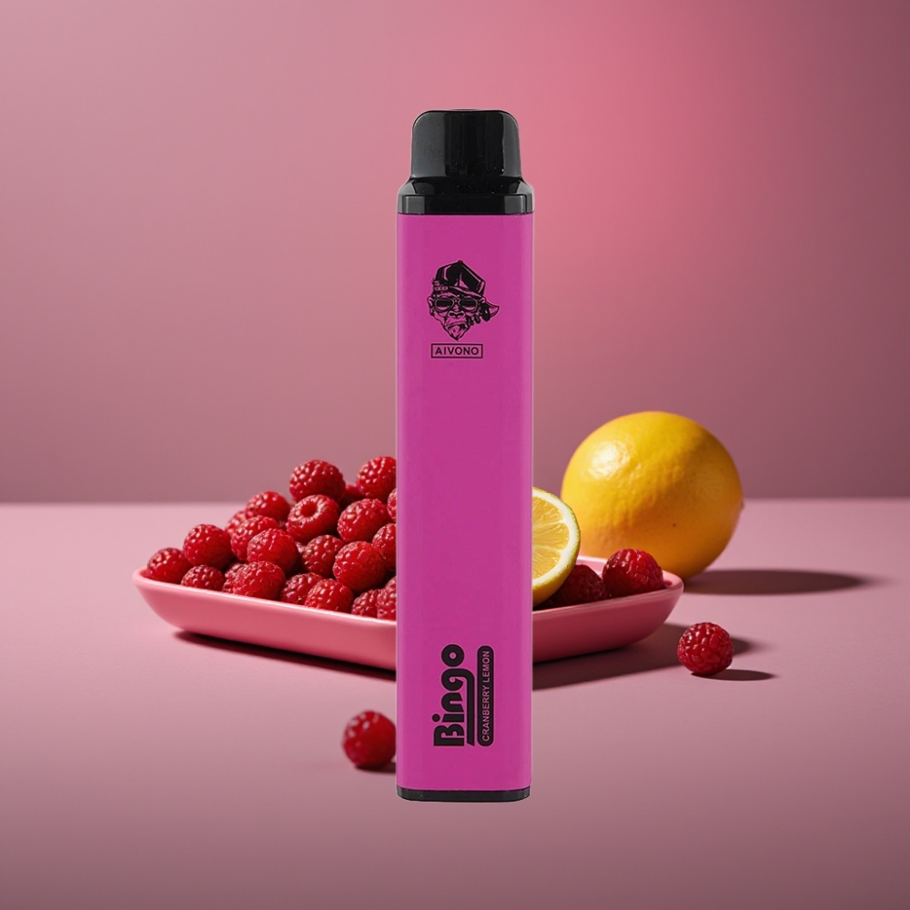 Aivono Aim Bingo 4000 Puffs Jednorázová E-Cigareta Brusinka Citron 10mL 1000mAh