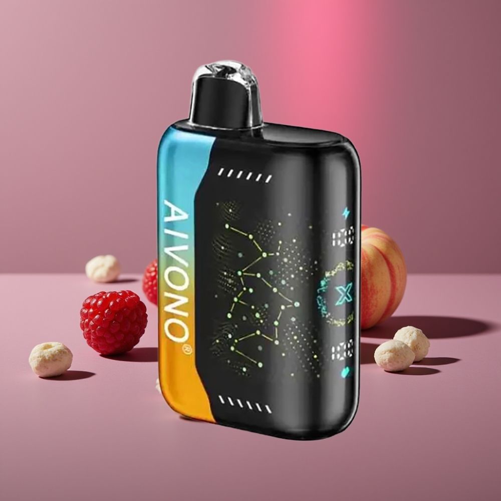 Aivono AIM BOOM 25000 Puffs 28ml/650mAh/1.2 ohm Malina Broskev Limetka