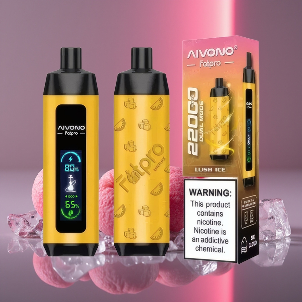 Aivono Aim Fatpro 22000 Puffs 28ml 600mAh Dual Modes Lush Ice Ledová Svěžest