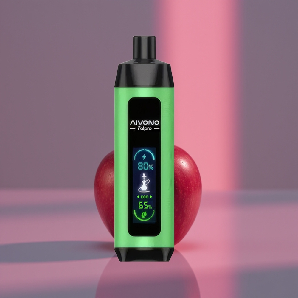 Aivono Aim Fatpro 22000 Puffs Dobíjecí Disposable Vape Dvě Jablka 28ml 0,6 ohm Mesh Dual Modes