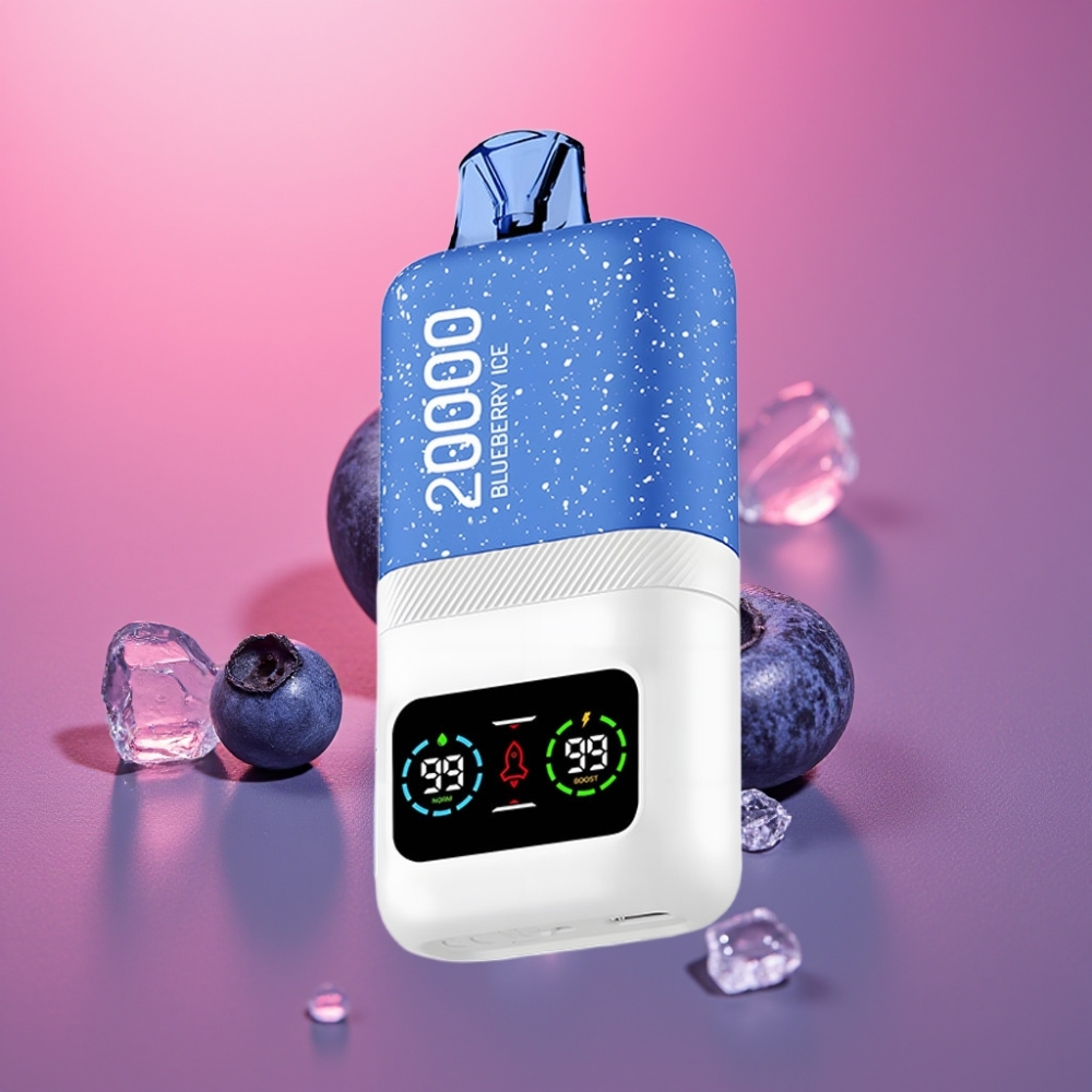 Aivono AIM MAGIC 20000 Puffs 26ml Dual Mesh LCD Typ-C 600mAh Borůvková ledová