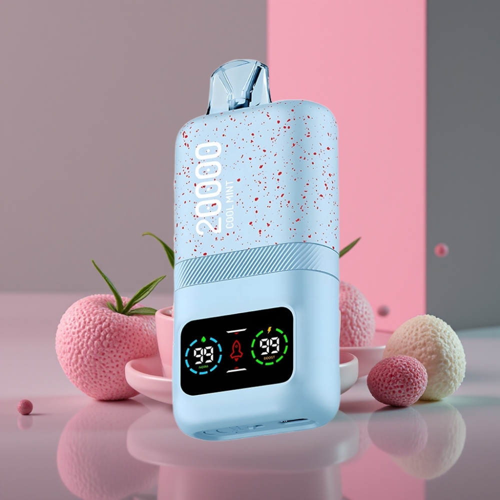 Aivono AIM MAGIC 20000 Puffs 26ml Dual Mesh LCD Typ-C 600mAh Mátově chladná