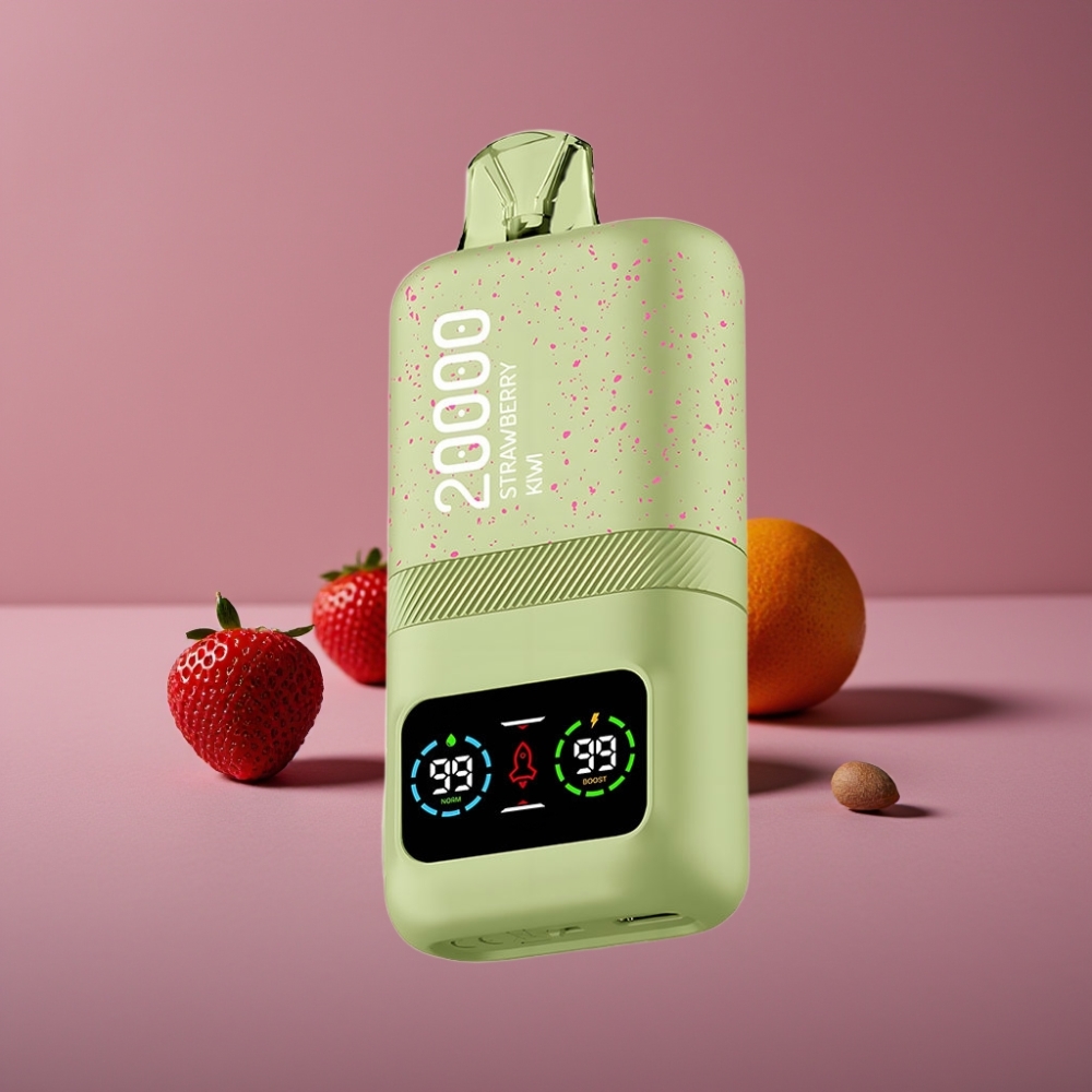 Aivono Aim Magic 20000 Puffs 26ml Dual Mesh LCD Typ-C 600mAh Jahoda Kiwi