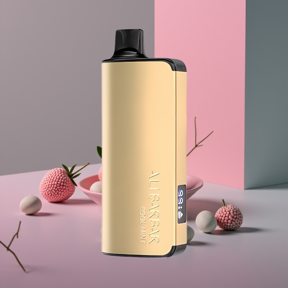 Alibarbar Ingot 9000 Puffs Jednorázová Vape Cool Mint 22ml 2350mAh LED