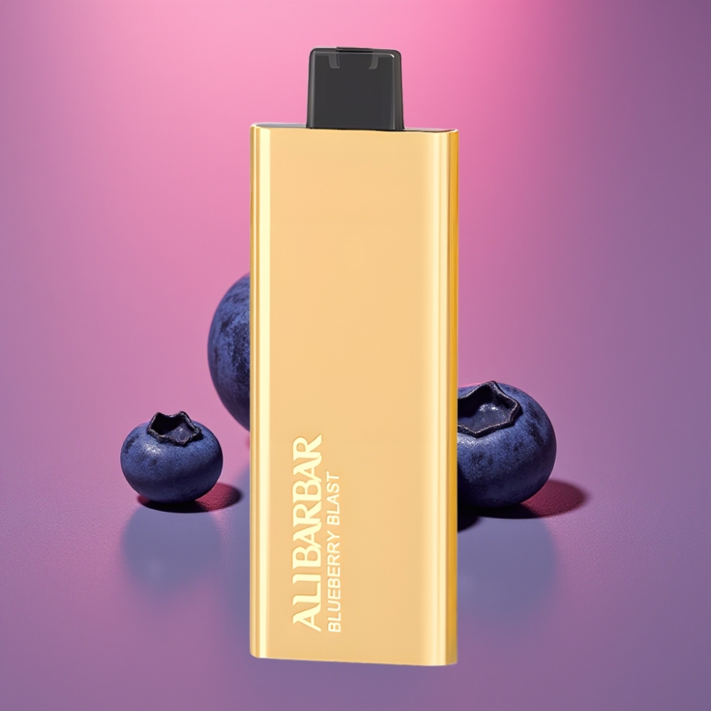 Alibarbar Pandora 7000 Puffs 17ml 1.0Ω Jednorázová Vape Borůvková Exploze