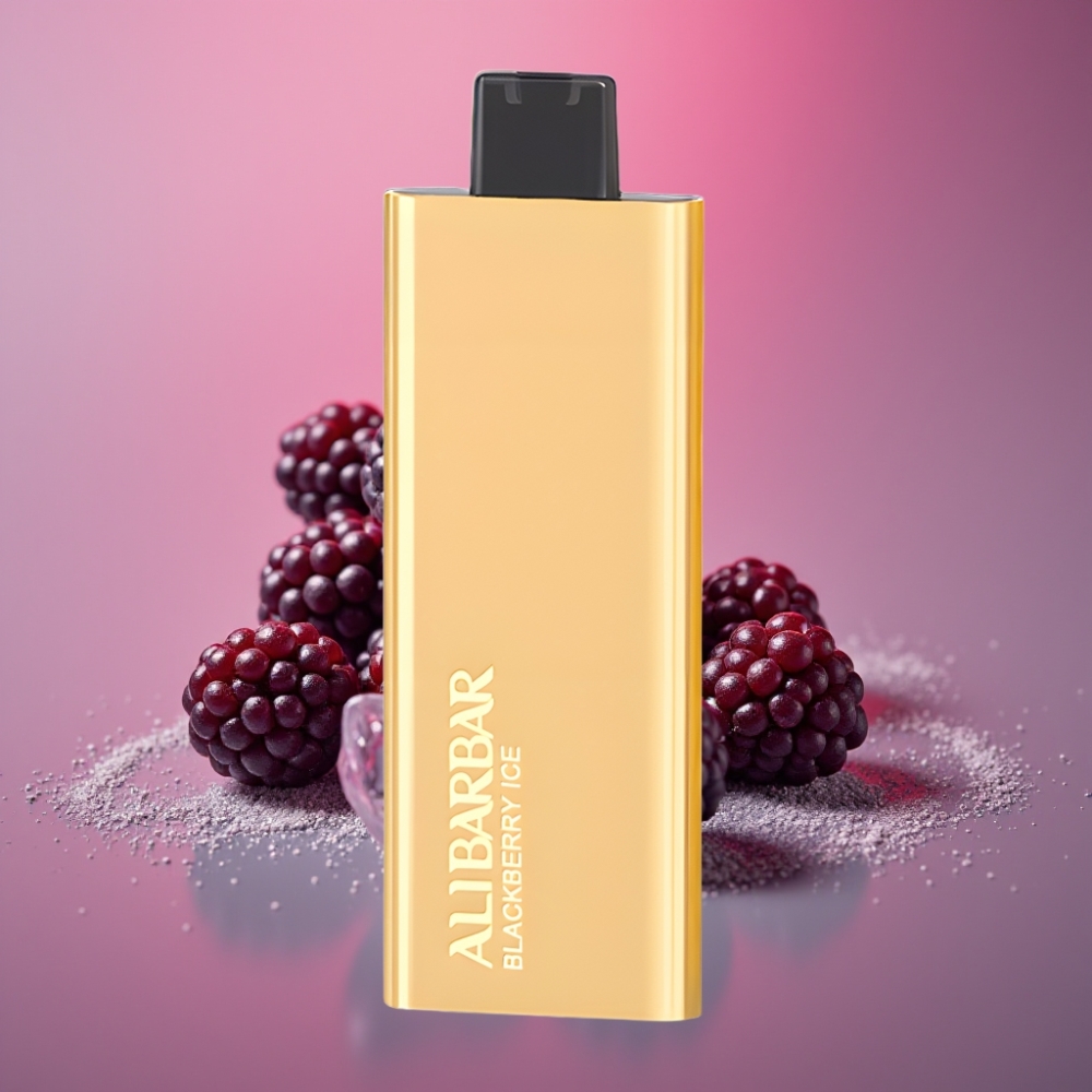 Alibarbar Pandora 7000 Puffs Disposable Vape Ostružinový Led 17 ml 70 g 1.0 Ω