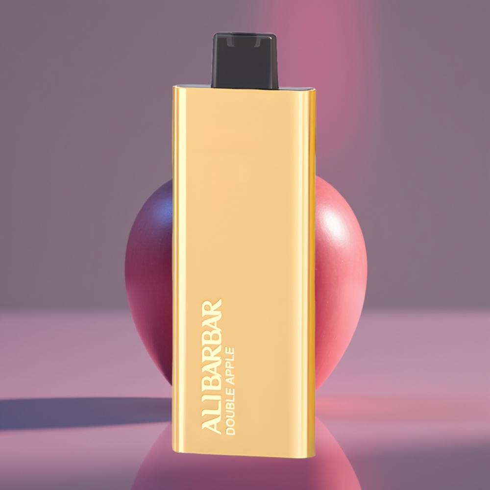 Alibarbar Pandora 7000 Puffs Jednorázová Vape Dvojité Jablko 17ml 70g 1.0Ω