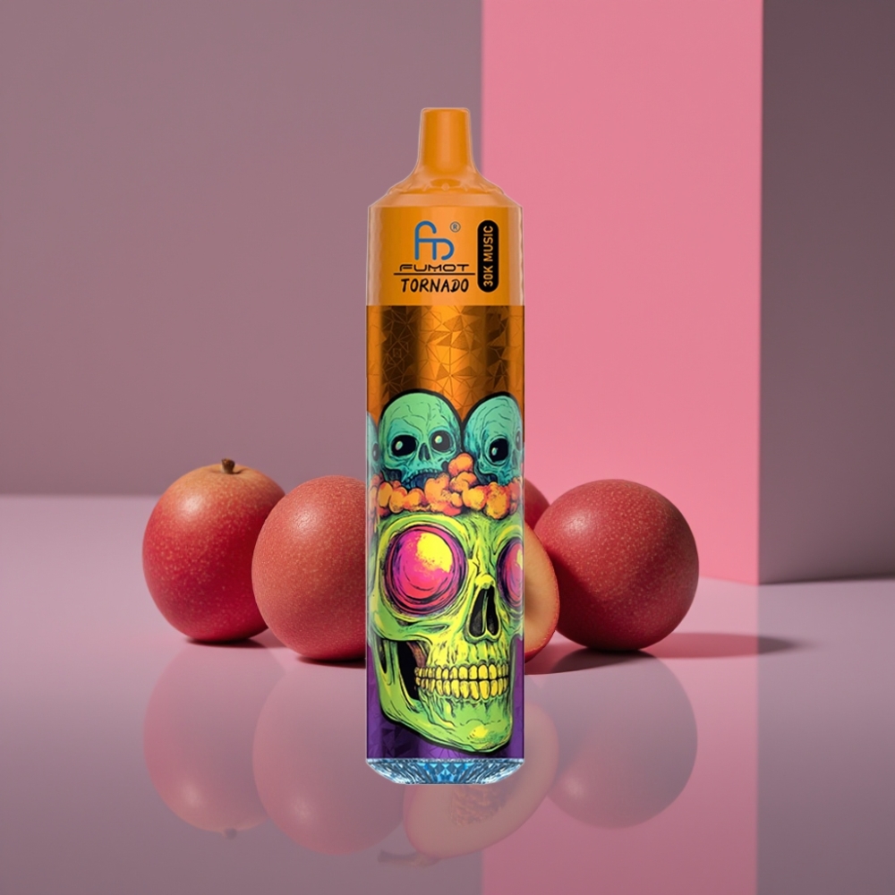 Fumot Randm Tornado 30000 Puffs 30mL 2%/5% Trojité Mango 600mAh LED