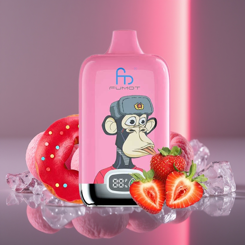 Fumot Tornado Digital Box 12000 Puffs 20ml 550mAh MESH Lush Ice Disposable Vape