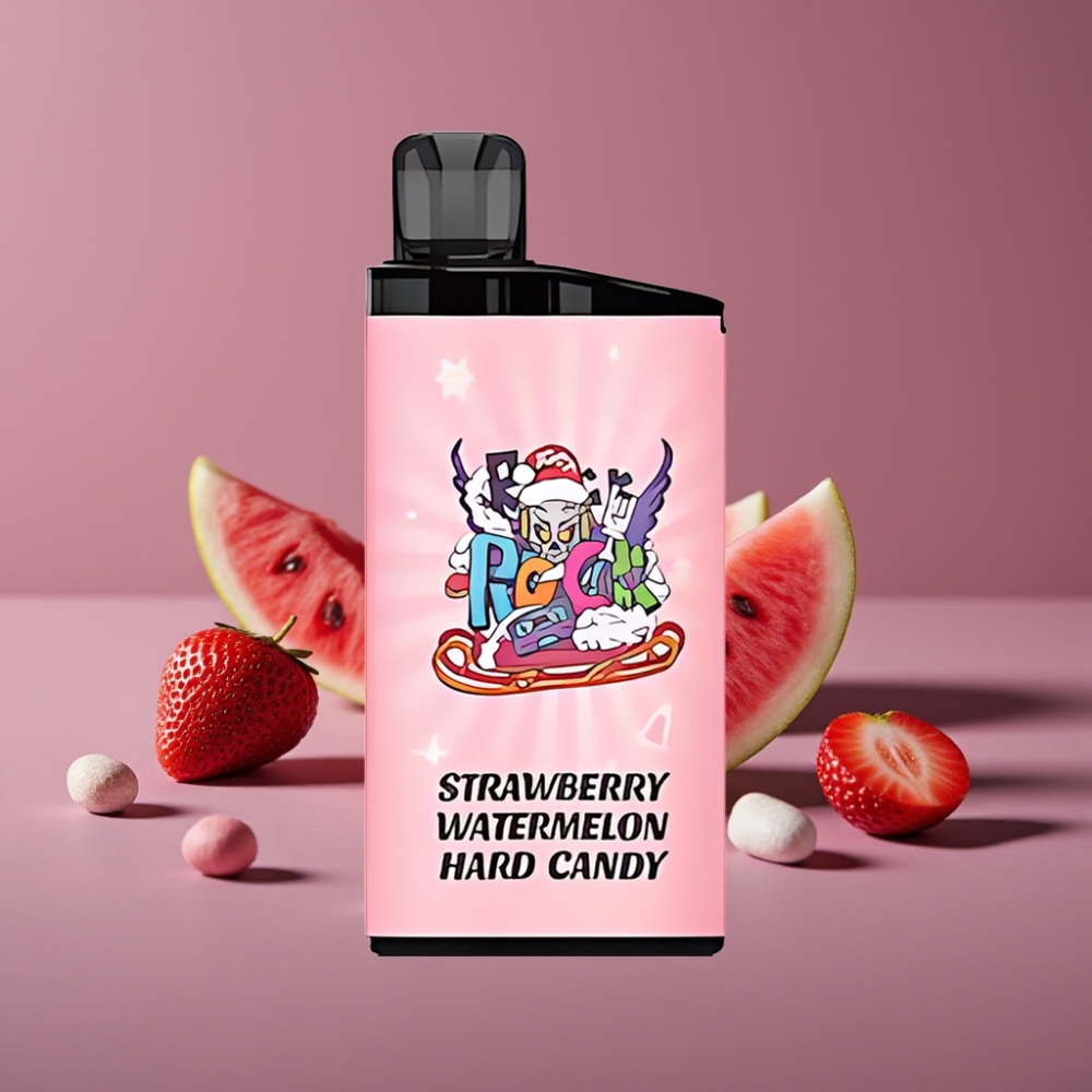 IGET Bar 3500 Puffs Disposable Vape Jahodový Melounový Bonbón 1.2 Ohm Mesh 1400mAh