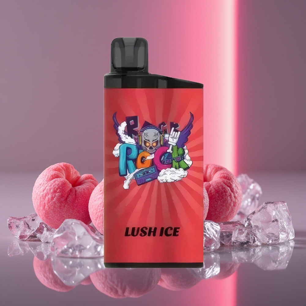 IGET Bar 3500 Puffs Disposable Vape Ledový Lush 1.2 Ohm Mesh Coil 1400 mAh 78g