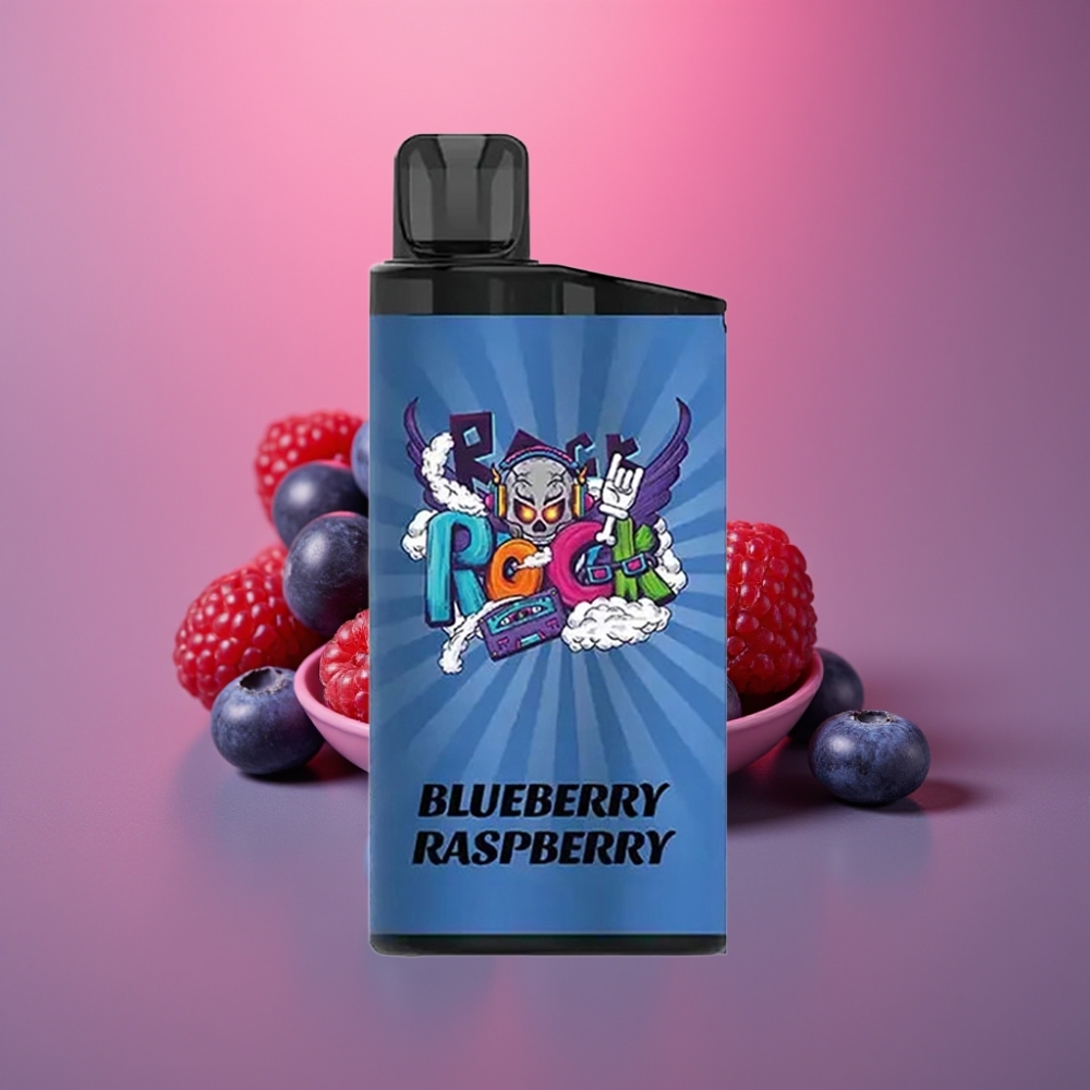 IGET Bar 3500 Puffs Jednorázová Vape Borůvka Malina 1400 mAh 1.2 Ohm Mesh
