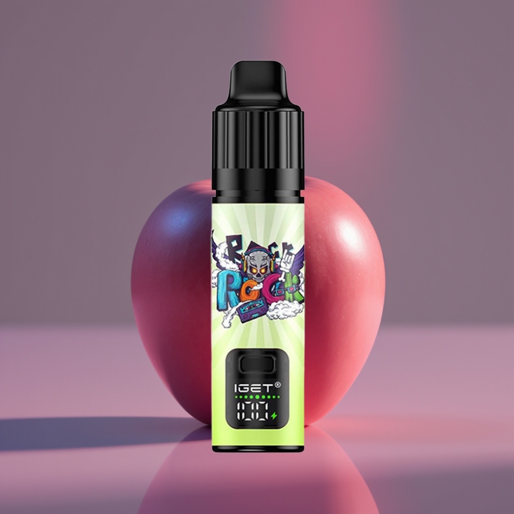 IGET BAR PLUS S3 POD 10000 Puffs 18ml 5% Nikotinu 950mAh Dvojité Jablko