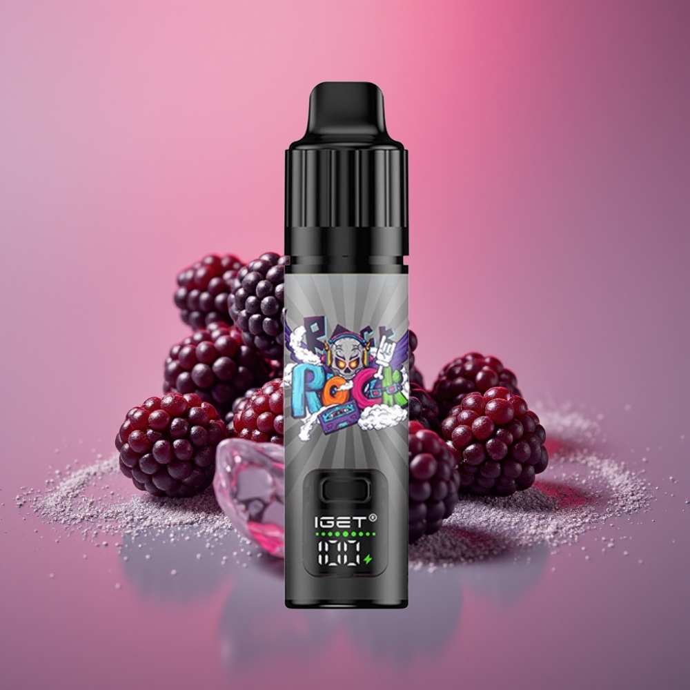 IGET BAR PLUS S3 POD 10000 Puffs 5% 18ml 1.0 Ohm 950mAh Borůvková Ledová