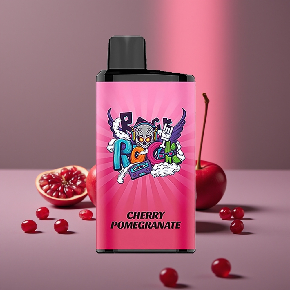 IGET Bar Pro 10000 Puffs 2000mAh 1.2Ω Cherry Granátové Jahody Disposable Vape