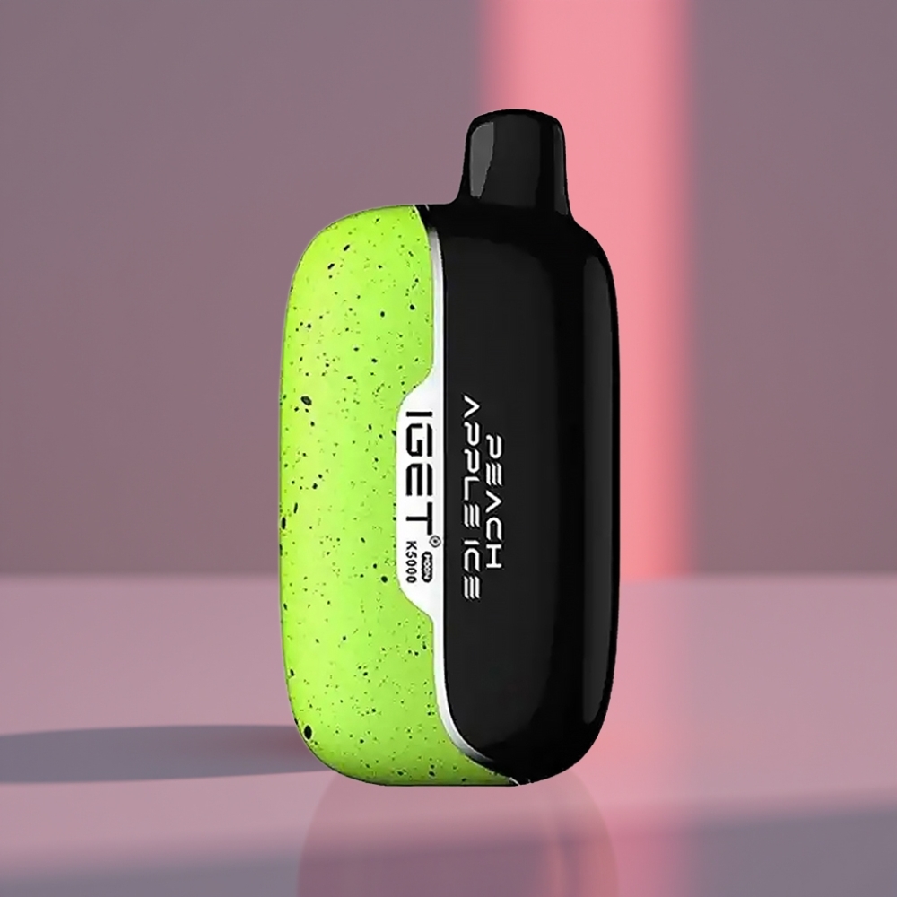 IGET Moon K5000 Puffs 81,5 g Broskvové Jablko Disposable Vape