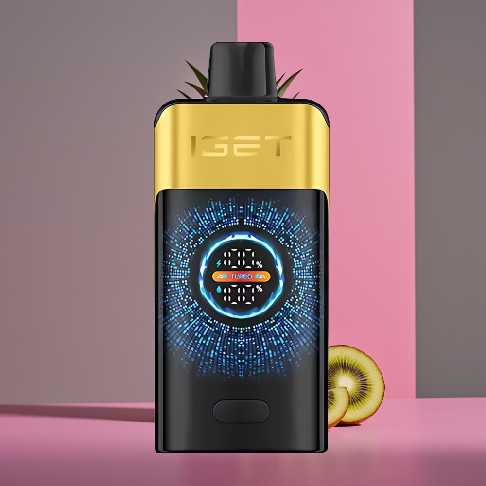 IGET ONE 12000 Puffs Disposable Vape Kiwi Ananas 2700mAh Dvojitá Síťovaná Cívka