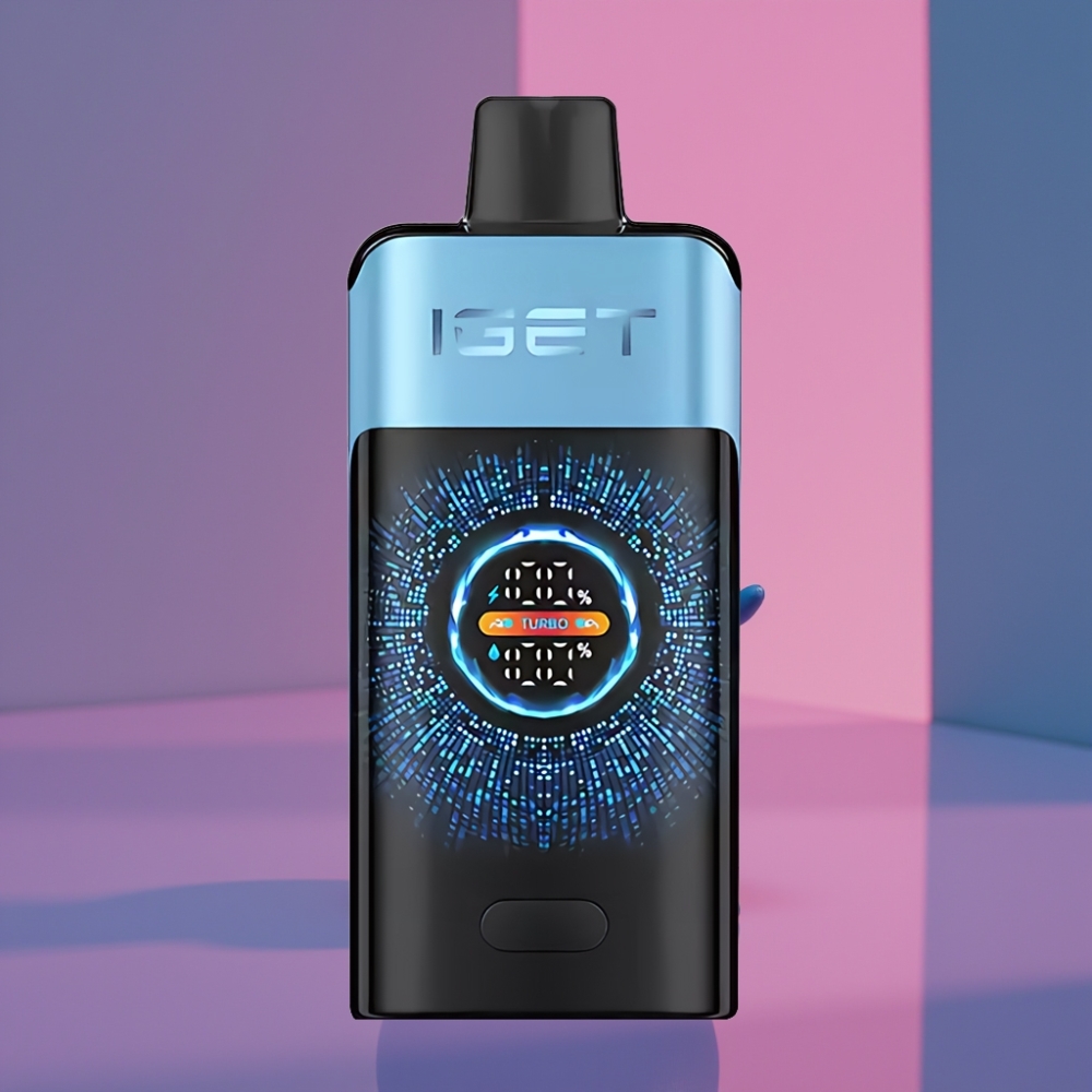 IGET ONE 12000 Puffs Disposable Vape Modrý Monster 2700mAh Dual Mesh 0.6ohm