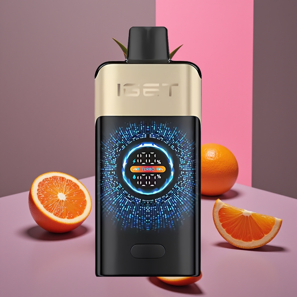 IGET ONE 12000 Puffs Disposable Vape Tropický Pomerančový Monster 2700mAh 0.6ohm Dual Mesh