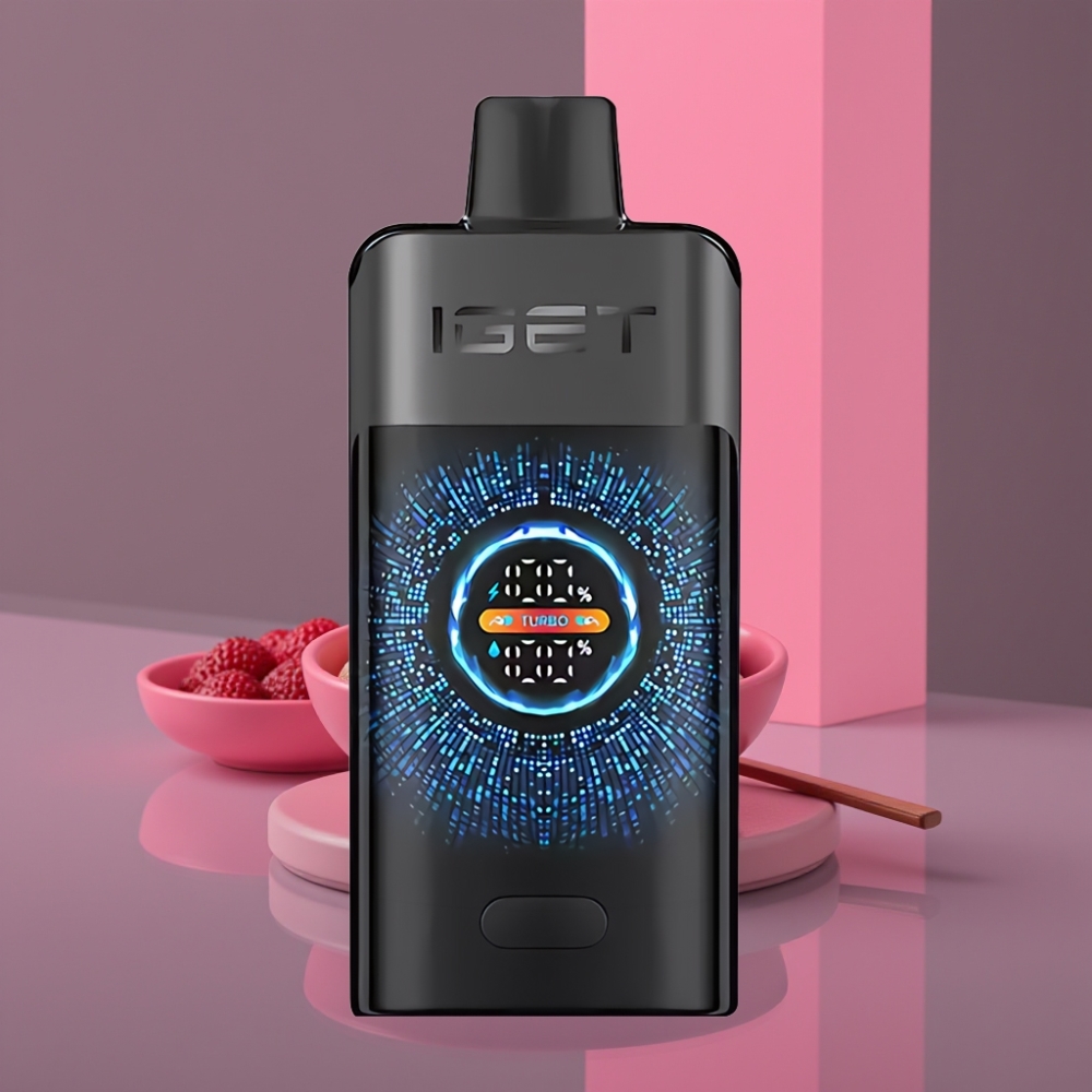 IGET ONE 12000 Puffs Disposable Vape Černý Les, 2700 mAh, 0.6 ohm Dual Mesh