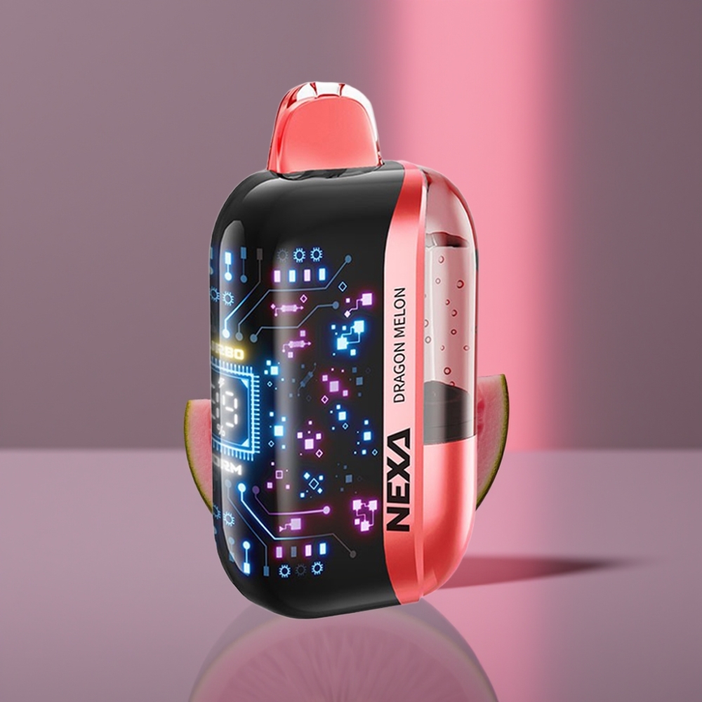 NEXA Ultra 50000 Puffs Disposable Vape Dračí Meloun 20ml 800mAh 5% Nikotyn Typ-C