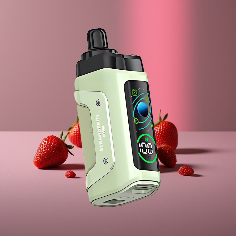 Razz Bar 45000 Puffs Disposable Vape Jahodové Kiwi 1.0 Ohm Mesh Typ-C 650 mAh