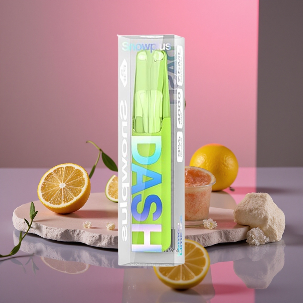 Snowplus Dash 4000 Pochty Jednorázové Zařízení Citrón Limetka Led 7,5 ml 530 mAh Ceramika