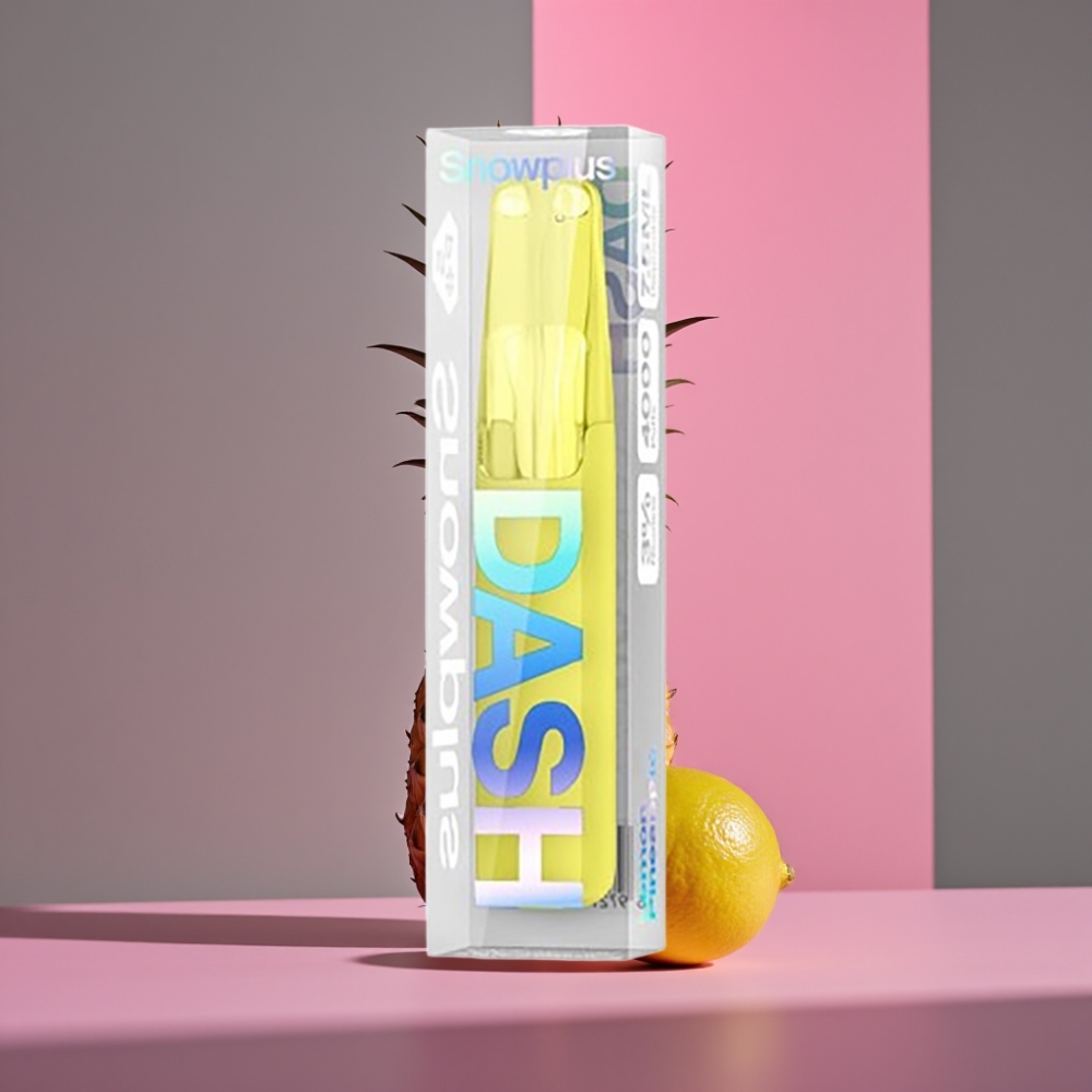 Snowplus Dash 4000 Puffs Disposable Citrón Ananas Keramická 7,5 ml 530 mAh 3%/5%