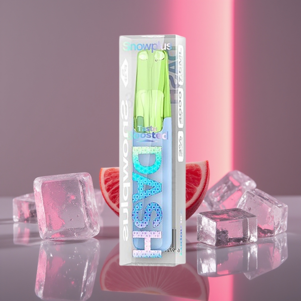 Snowplus Dash 4000 Puffs Disposable Device Ledový hrách Ceramic Atomizer 530mAh 7.5ml