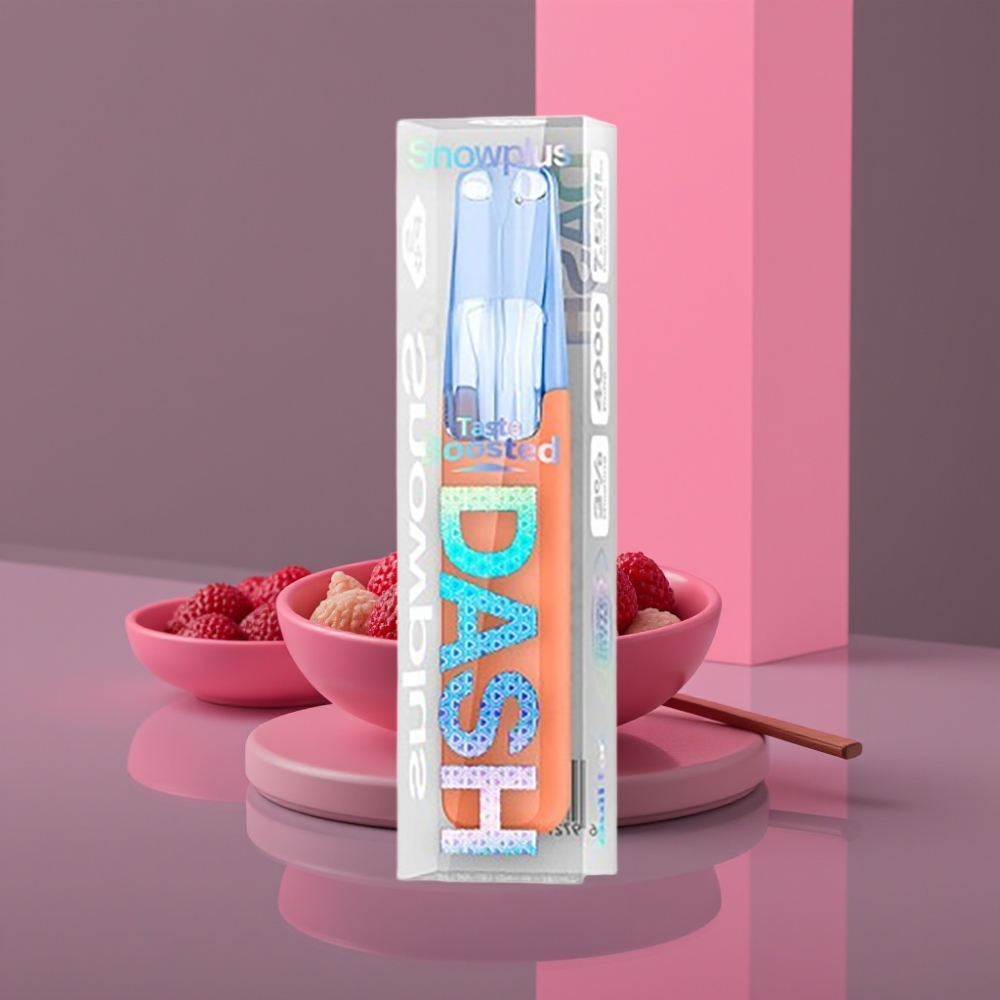 Snowplus Dash 4000 Puffs Disposable Zařízení Býčí Led Ceramic Atomizer 7.5ml 530mAh