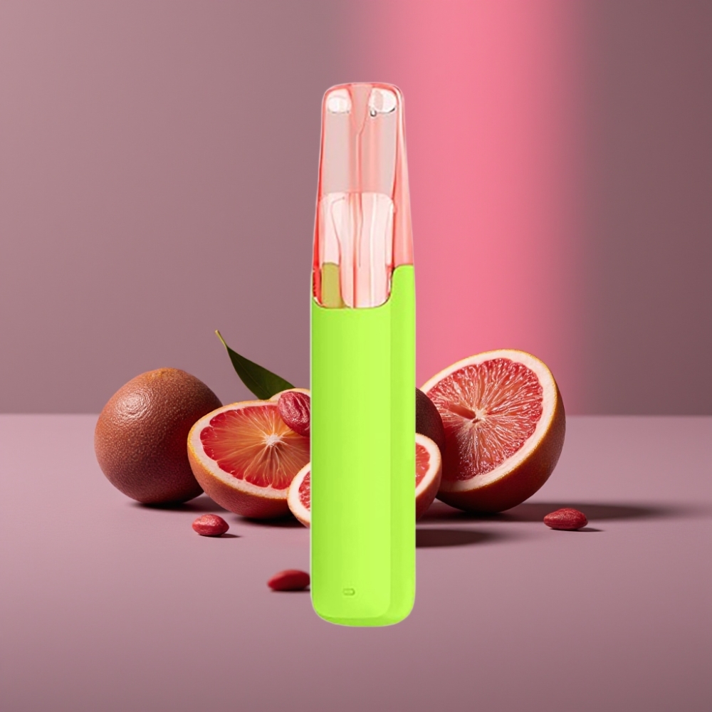Snowplus Dash 4000 Puffs Jednorázové Zařízení Vášnivý Grep Ceramický Atomizér 530 mAh 7,5 ml