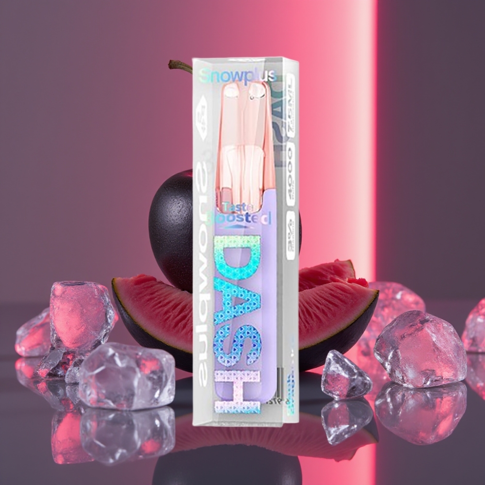 Snowplus Dash 4000 Puffs Jednorázové Zařízení Černý Dračí Led Ceramic 530mAh 7.5ml