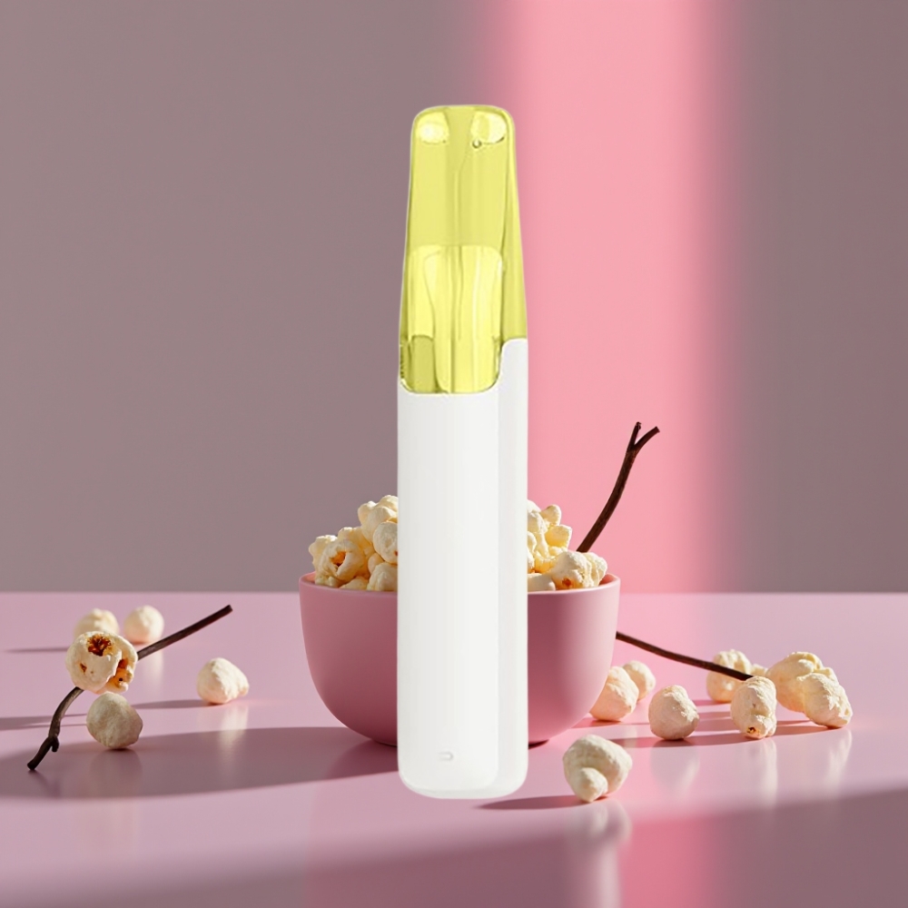 Snowplus Dash 4000 Puffs Vanilková Popcorn Keramická 530 mAh 7,5 ml