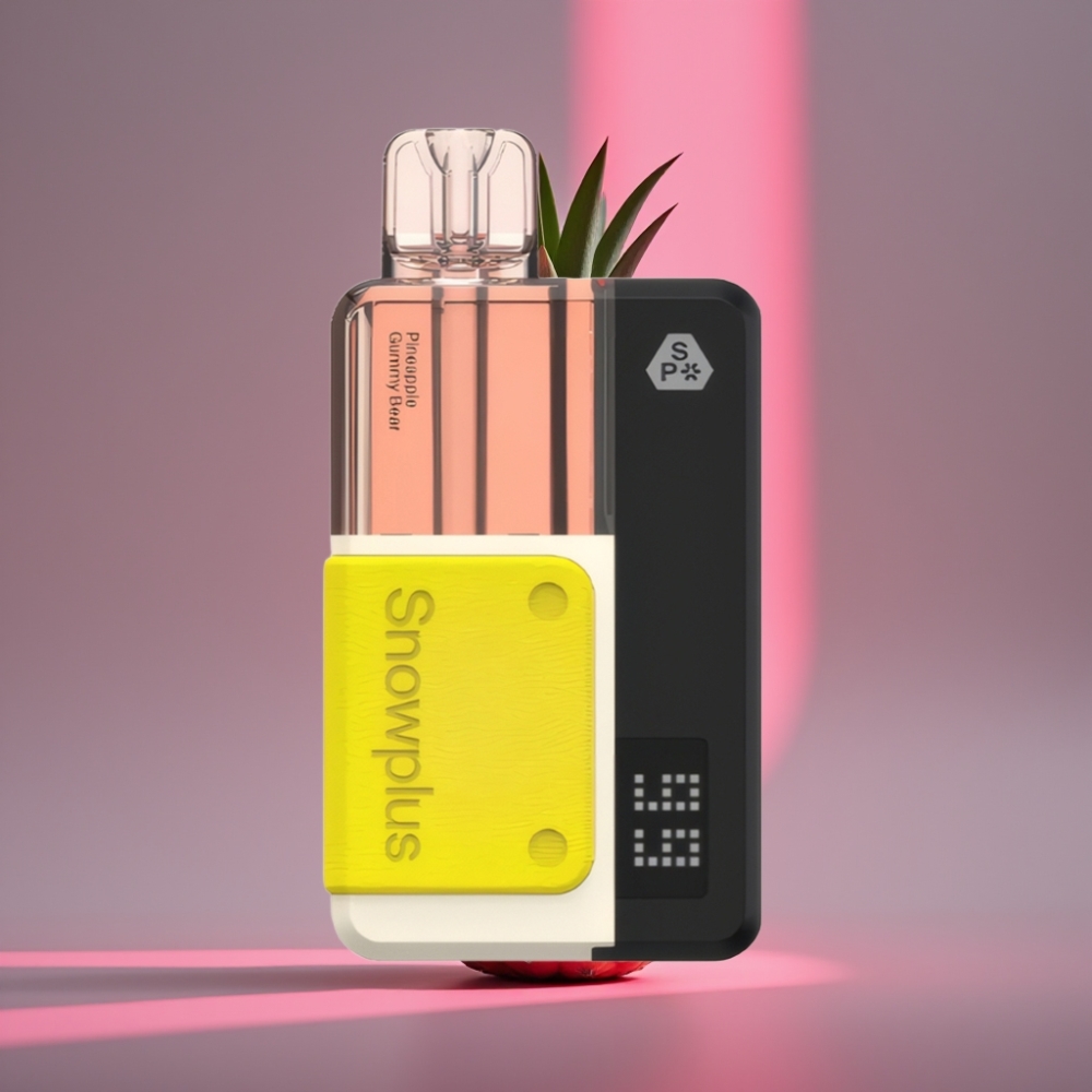 Snowplus Swift 15000 Puffs Pod Kit Ananasový Medvídek Gumička 43x81x25mm 65g Dual Mesh 1000mAh 2+10ml