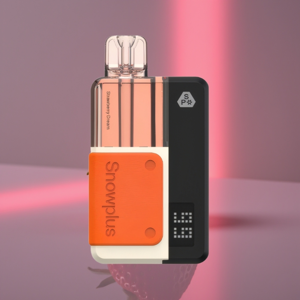 Snowplus Swift Pod Kit 15000 Puffs Jahodový Sen Dual Mesh 1000mAh 43x81x25mm