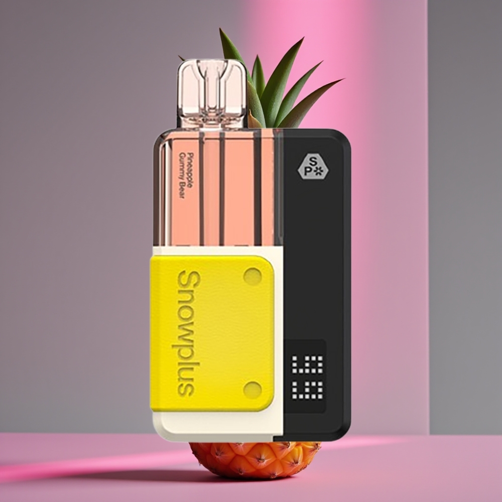 Snowplus Swift 5000 Puffs Dual Mesh 1000mAh 2+10ml 2% Ananasový Gumový Medvídek