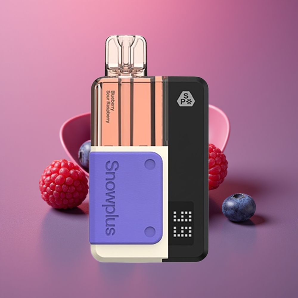 Snowplus Swift 5000 Puffs Dual Mesh Prefilled Pod Kit Borůvka Kyselá Malina
