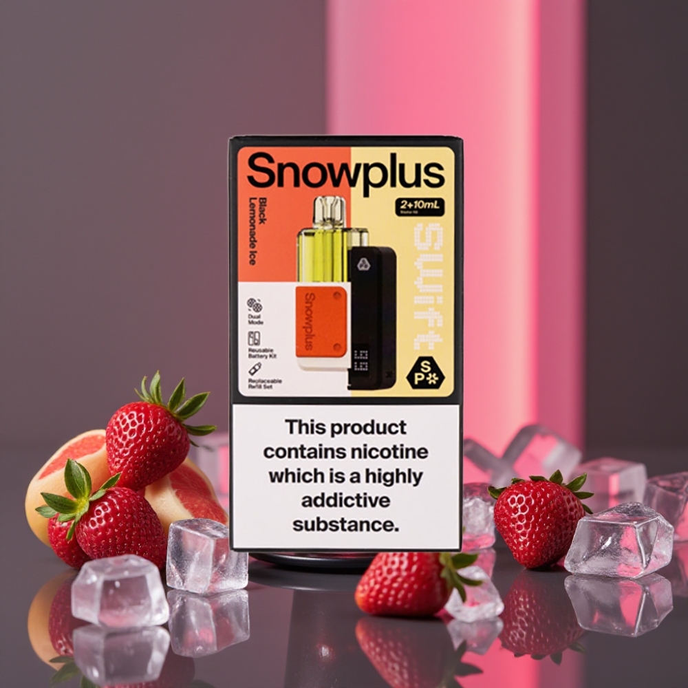 Snowplus Swift 5000 Puffs Dual Mesh Černá Limonáda Ice Prefilled Pod Kit