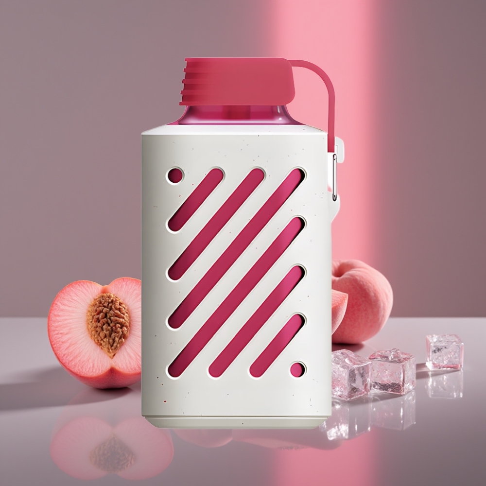 VOZOL GEAR 10000 Disposable Vape Broskev Led s 20 ml E-liquid a 500mAh Battery