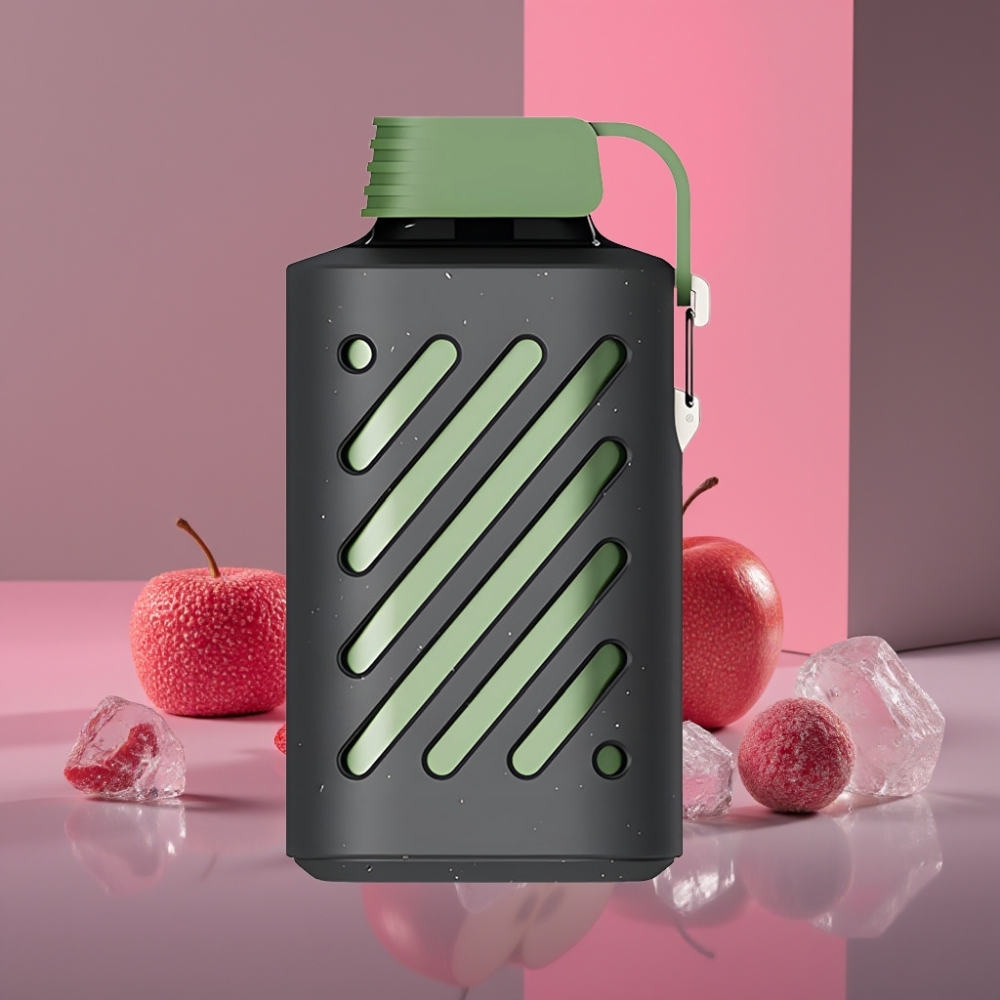 VOZOL GEAR 10000 Disposable Vape Kyselé Jablko Led s VAMT Mesh, PCR 65%, 20ml