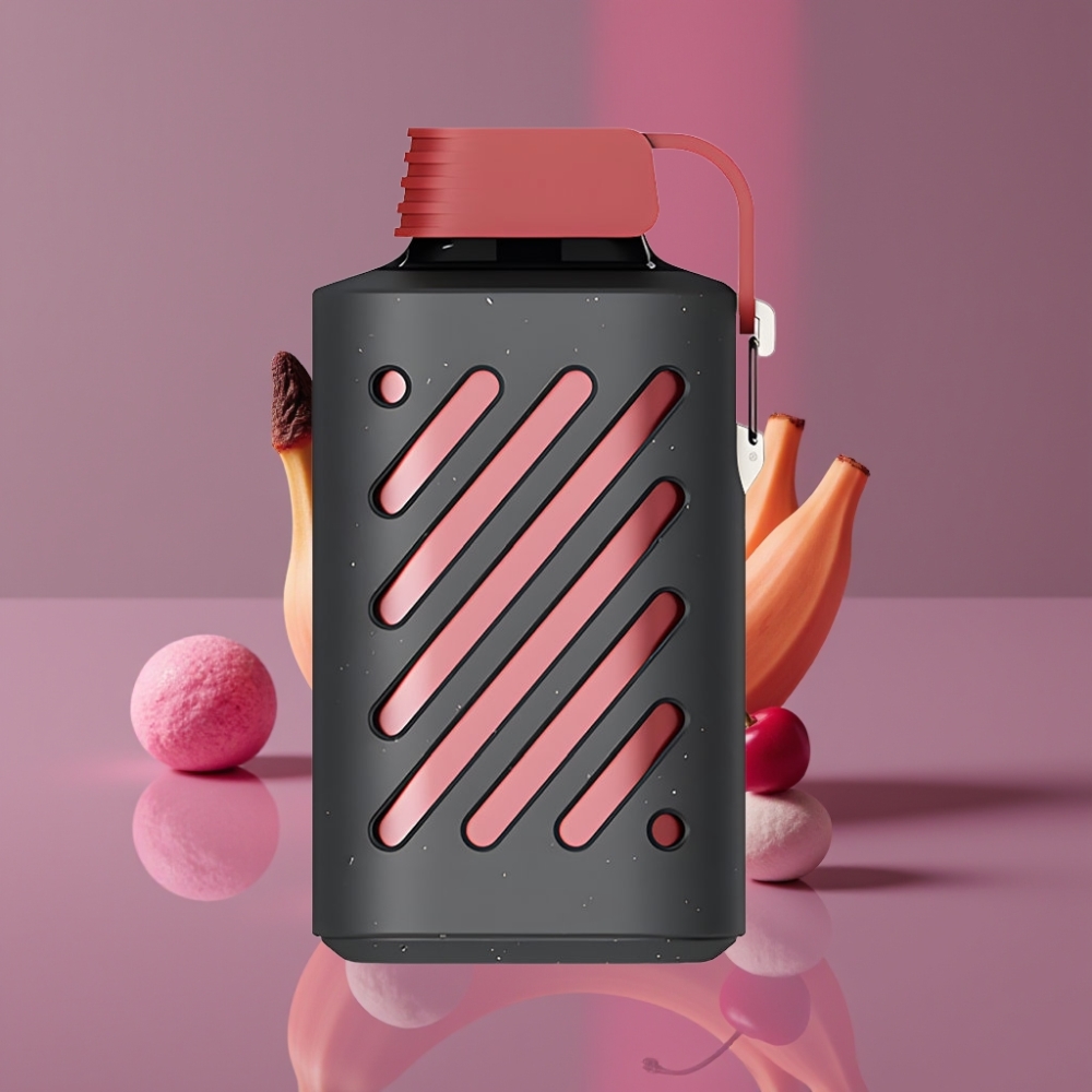 VOZOL GEAR 10000 Jednorázová Vape Dračí Ovoce Banán Třešeň 20ml 50mg/ml