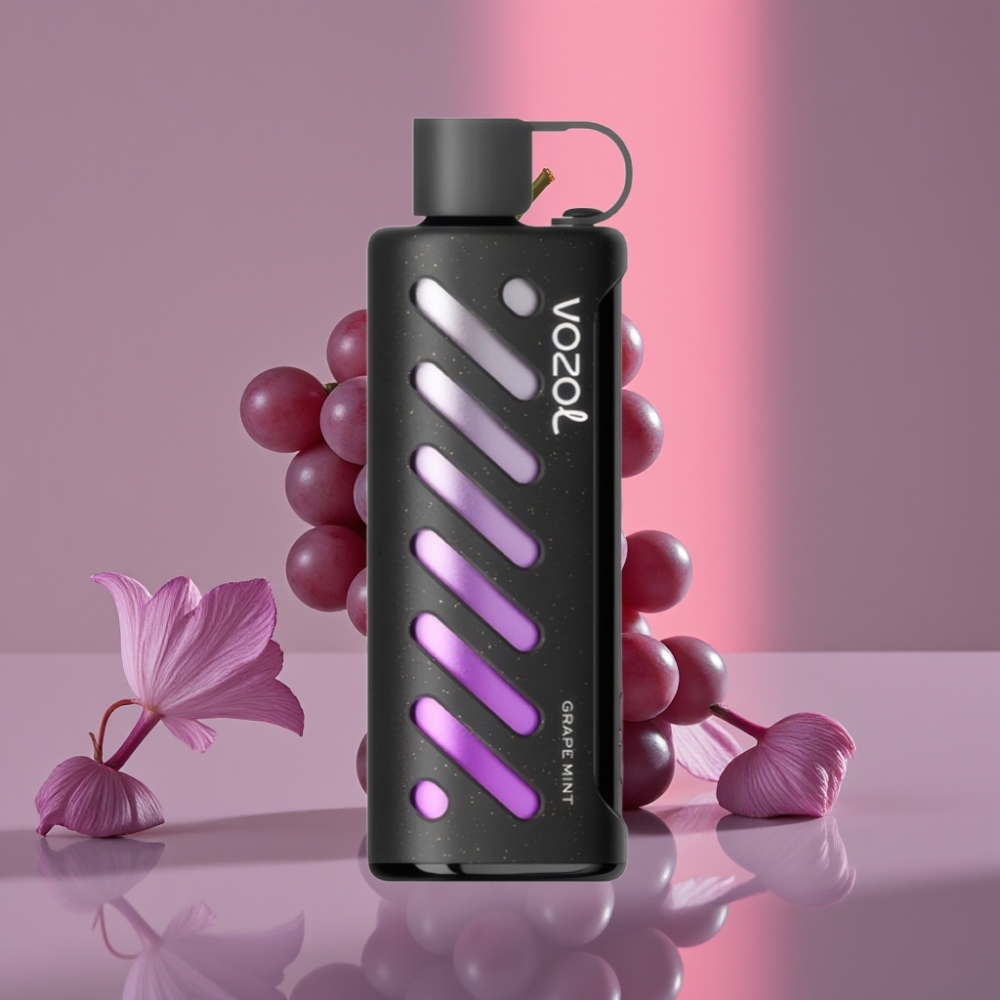 VOZOL Gear Shisha 25000 Puffs 1000mAh Dual Mesh Hroznová Máta Disposable Vape