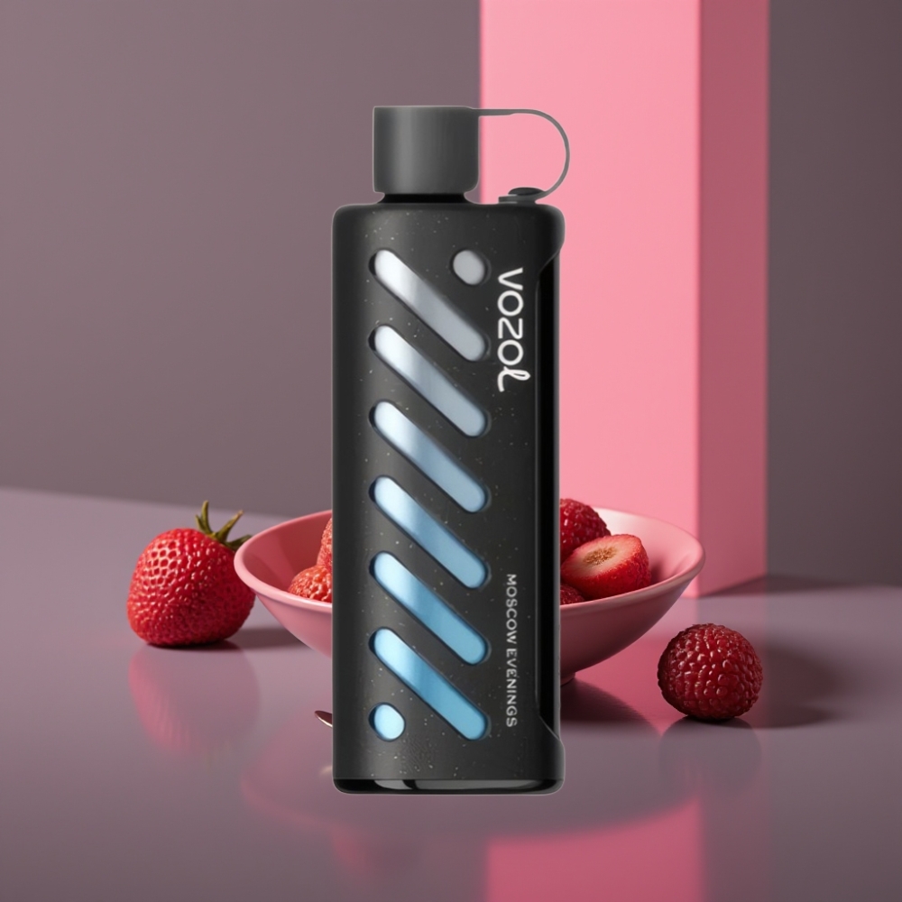 VOZOL Gear Shisha 25000 Puffs Disposable Vape Moskevské Večery Dual Mesh 1000mAh 5mg/ml 30 Příchutí S.i.L.C Tech