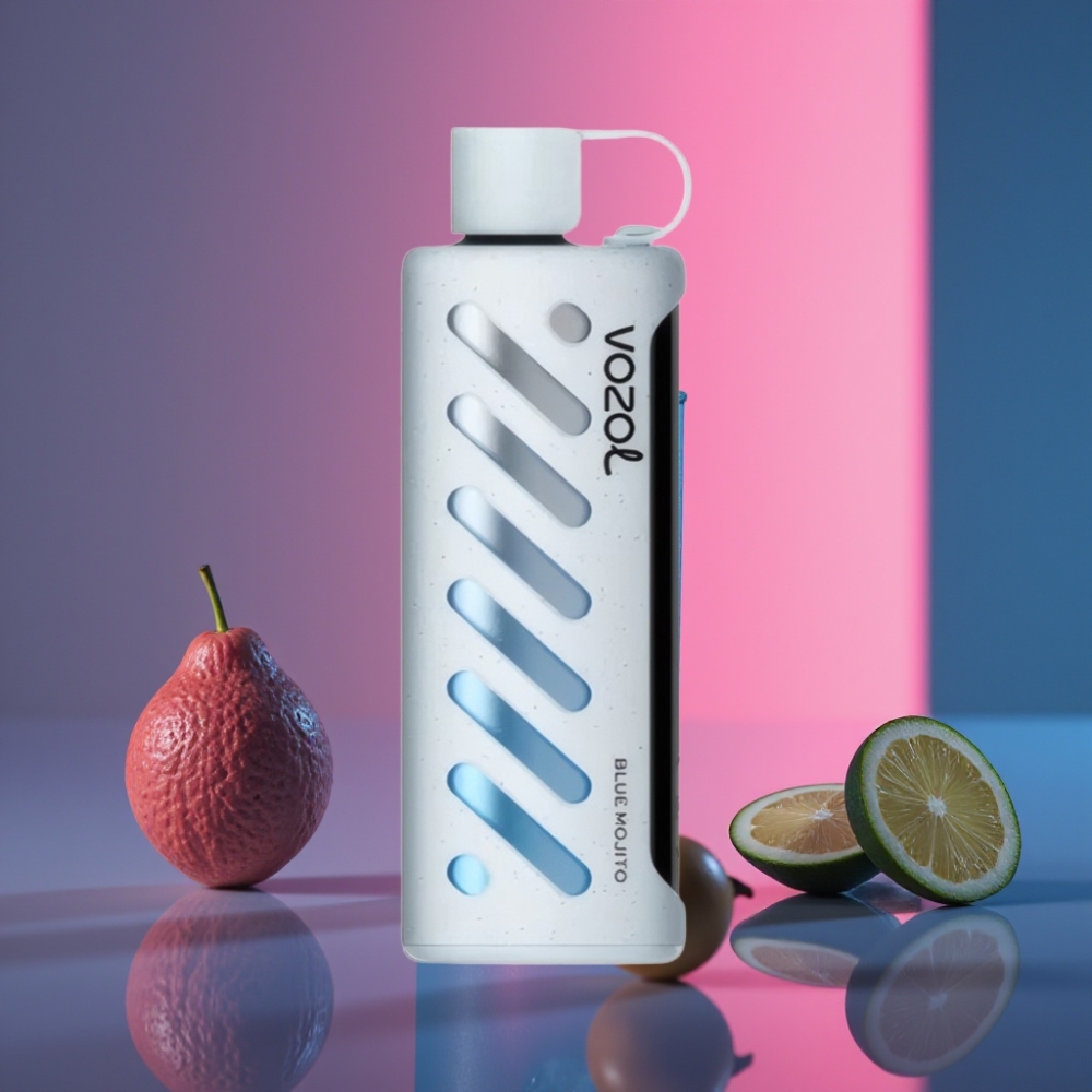 VOZOL Gear Shisha 25000 Puffs Dual Mesh, 1000mAh, 5mg/ml, Modrý Mojito