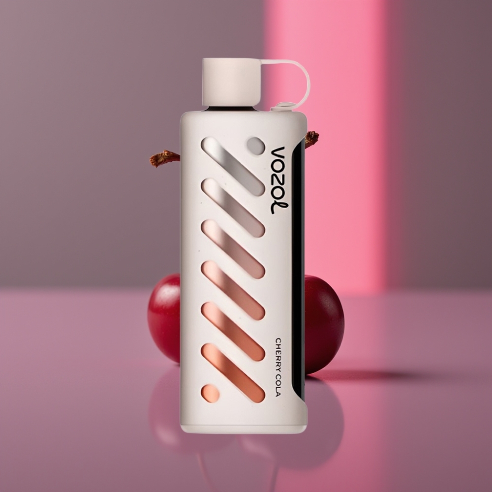 VOZOL Gear Shisha 25000 Puffs Dual Mesh 1000mAh 5mg/ml Třešňová Kola