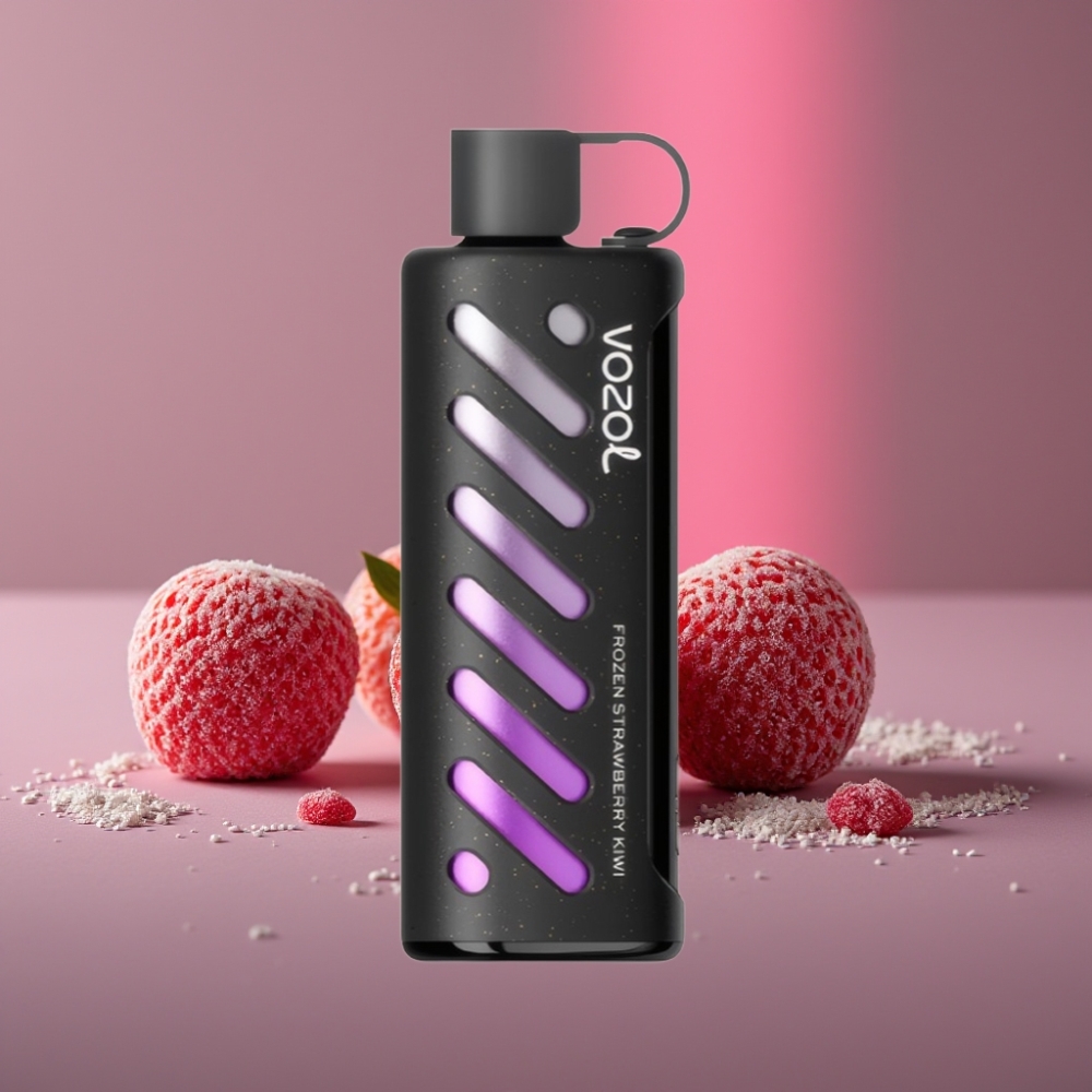 VOZOL Gear Shisha 25000 Puffs Dual Mesh Dual Modes 1000mAh 5mg/ml Zmražené Jahody Kiwi