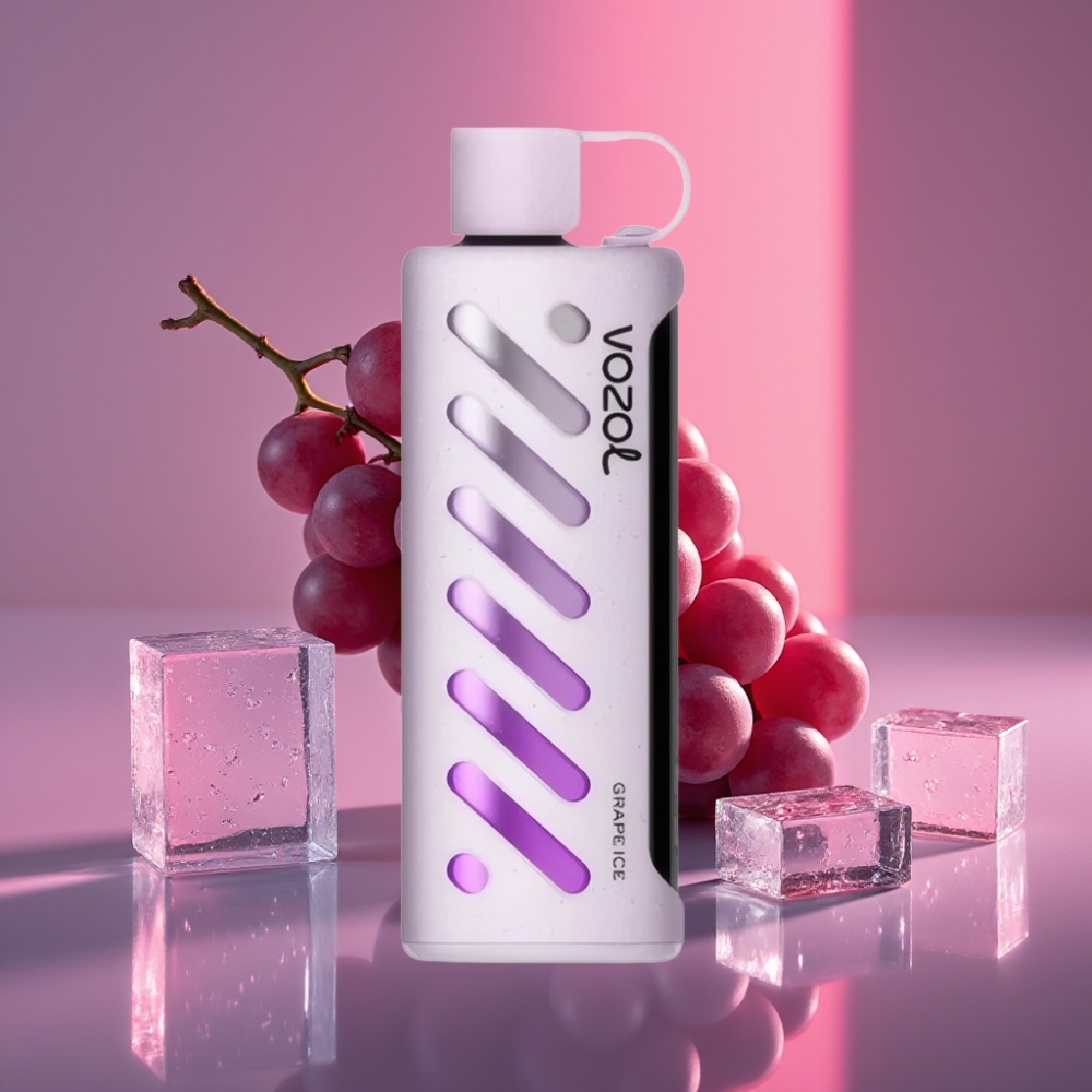 VOZOL Gear Shisha 25000 Puffs Dual Modes 1000mAh 5mg/ml Hroznový Led