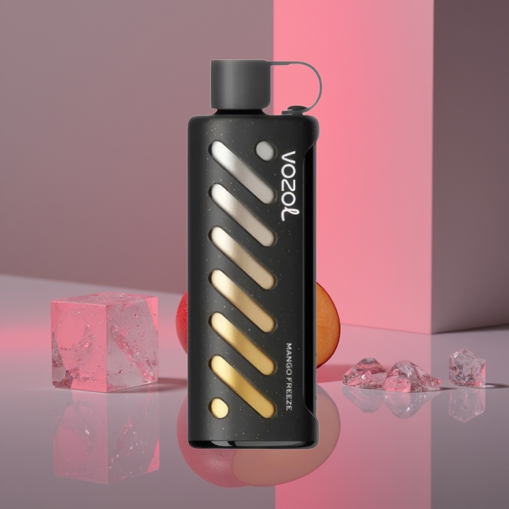 VOZOL Gear Shisha 25000 Puffs S.i.L.C Tech Dual Mesh 1000mAh 5mg/ml Mango Freeze (Mražené mango)