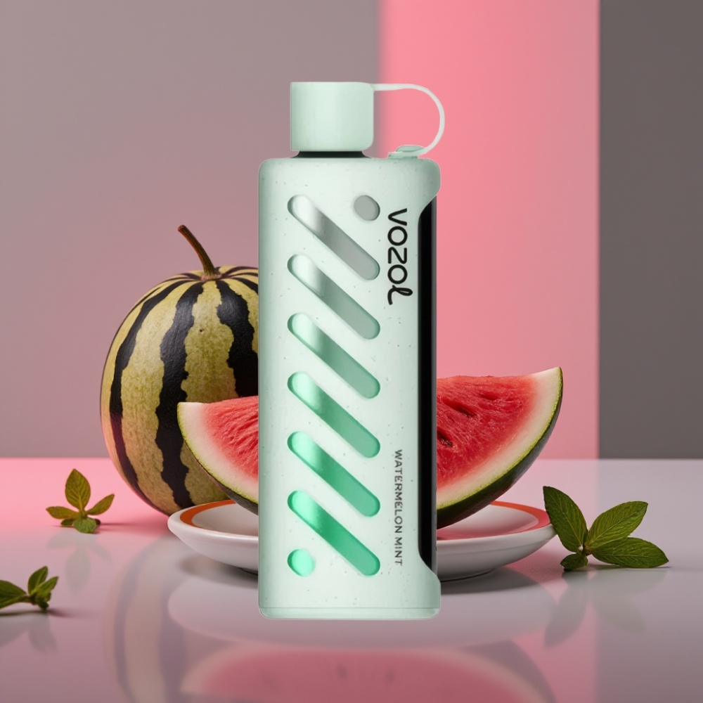 VOZOL Gear Shisha 25000 Puffs Vodní Meloun Máta Dual Mesh 1000mAh 5mg/ml